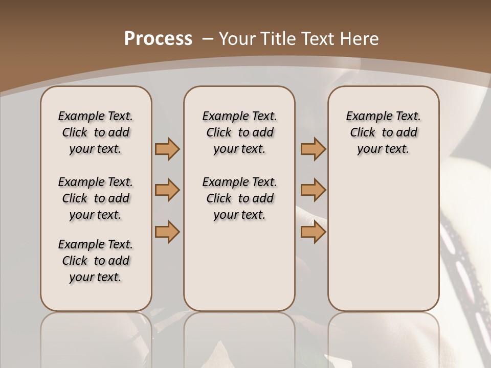 Sensual Woman With Red Rose PowerPoint Template