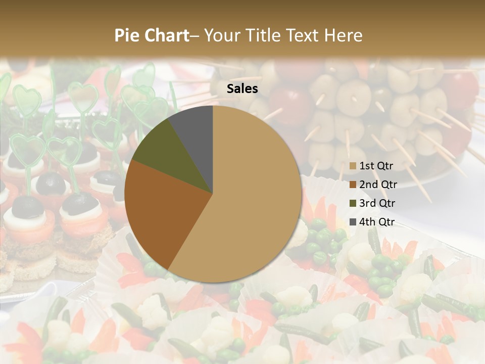 Wedding Pastry Buffet PowerPoint Template
