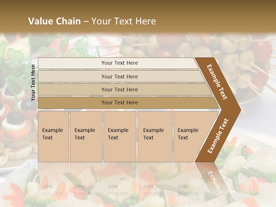 Wedding Pastry Buffet PowerPoint Template