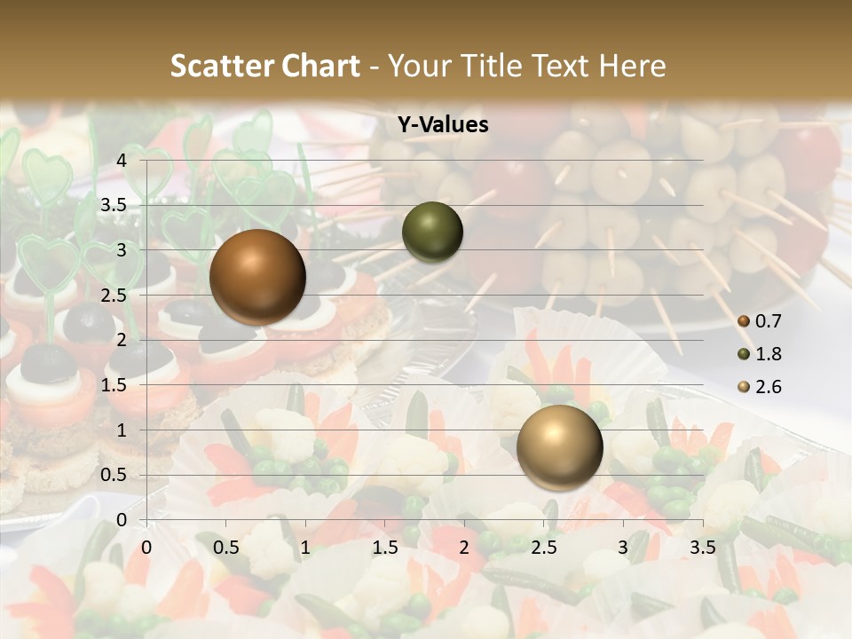 Wedding Pastry Buffet PowerPoint Template