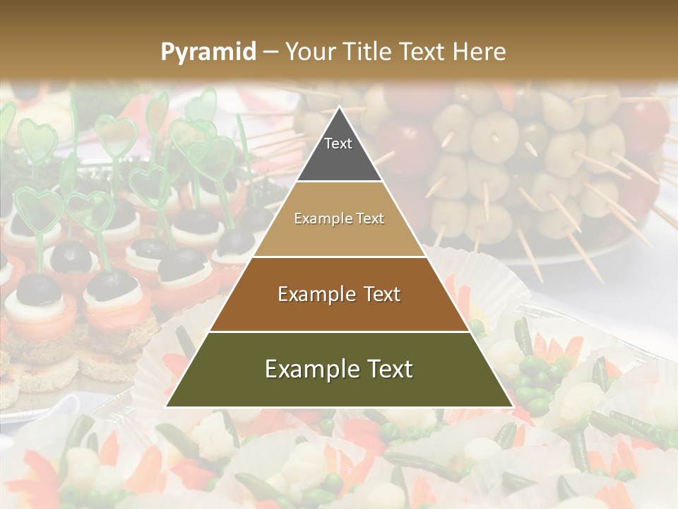 Wedding Pastry Buffet PowerPoint Template