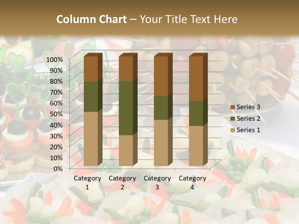 Wedding Pastry Buffet PowerPoint Template