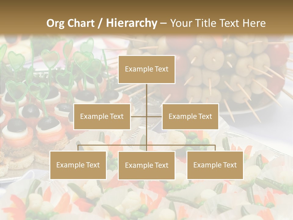 Wedding Pastry Buffet PowerPoint Template