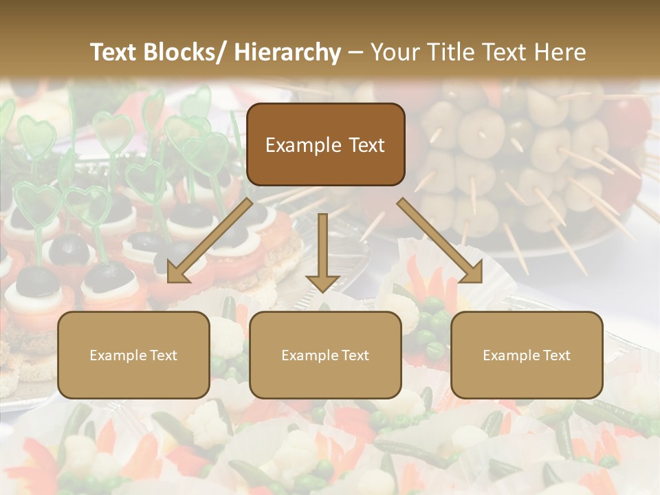 Wedding Pastry Buffet PowerPoint Template
