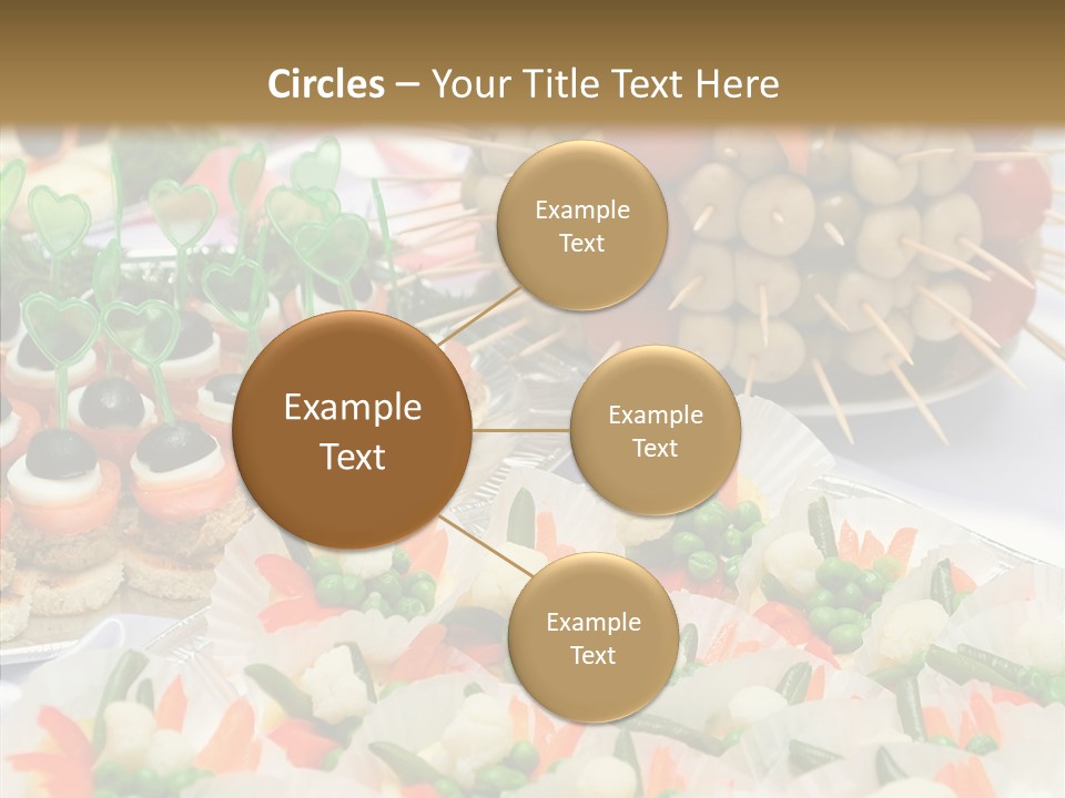 Wedding Pastry Buffet PowerPoint Template