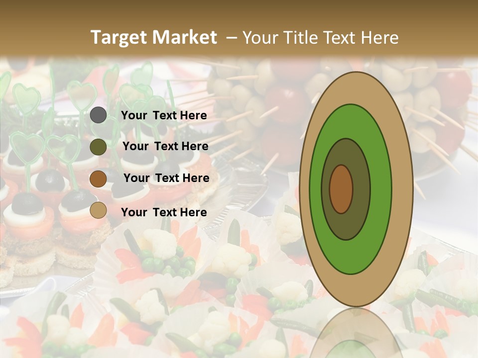 Wedding Pastry Buffet PowerPoint Template