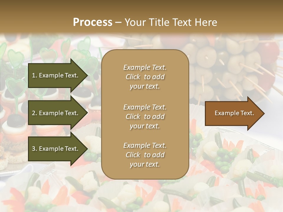 Wedding Pastry Buffet PowerPoint Template