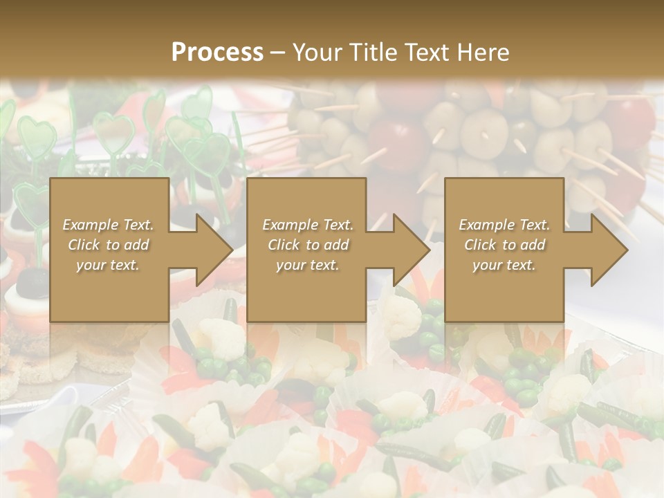 Wedding Pastry Buffet PowerPoint Template