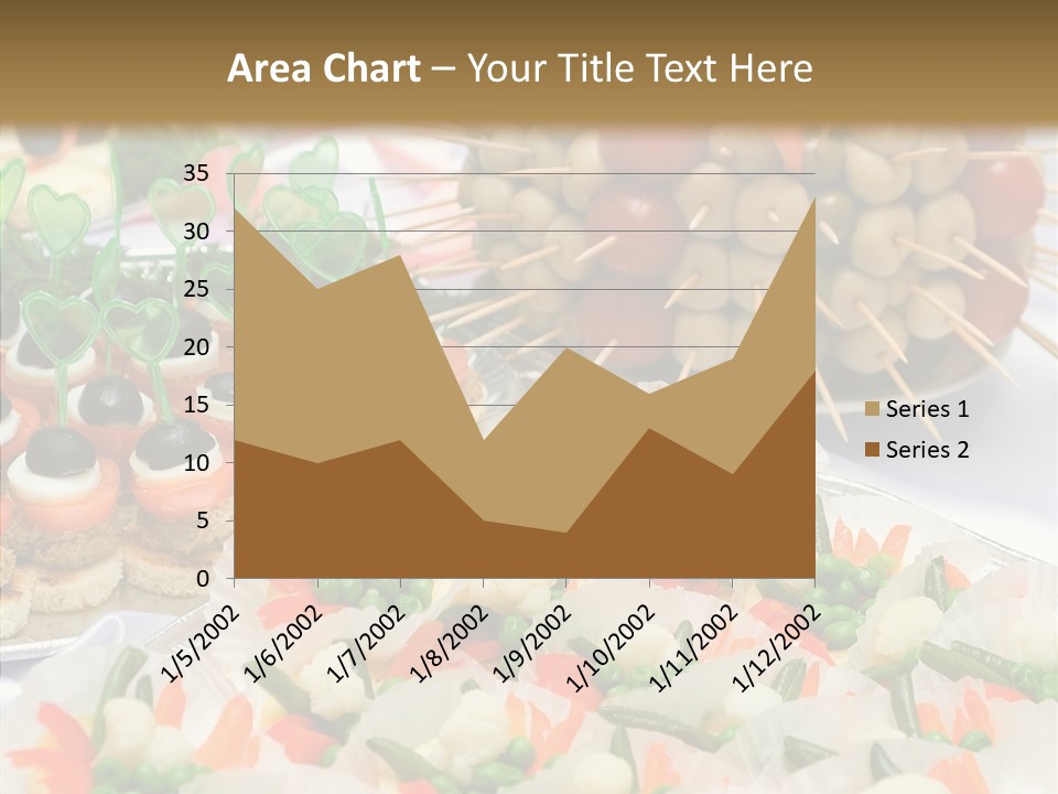 Wedding Pastry Buffet PowerPoint Template
