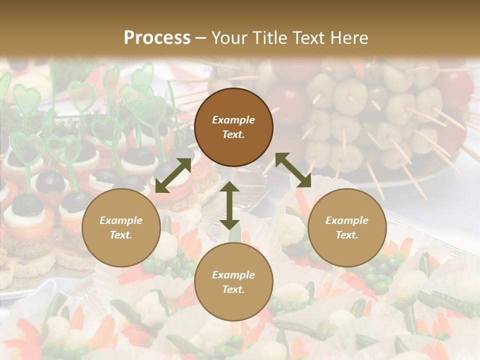 Wedding Pastry Buffet PowerPoint Template