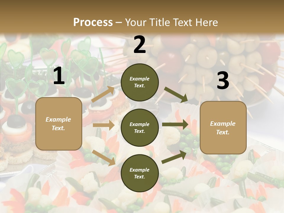Wedding Pastry Buffet PowerPoint Template