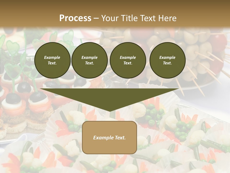 Wedding Pastry Buffet PowerPoint Template