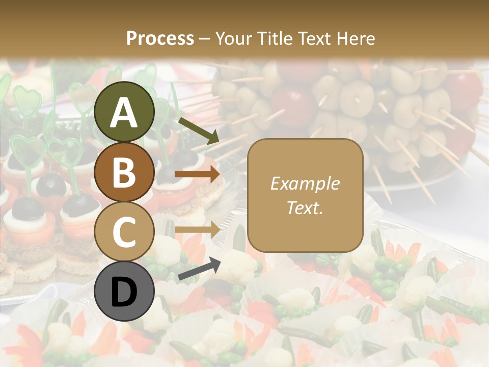 Wedding Pastry Buffet PowerPoint Template