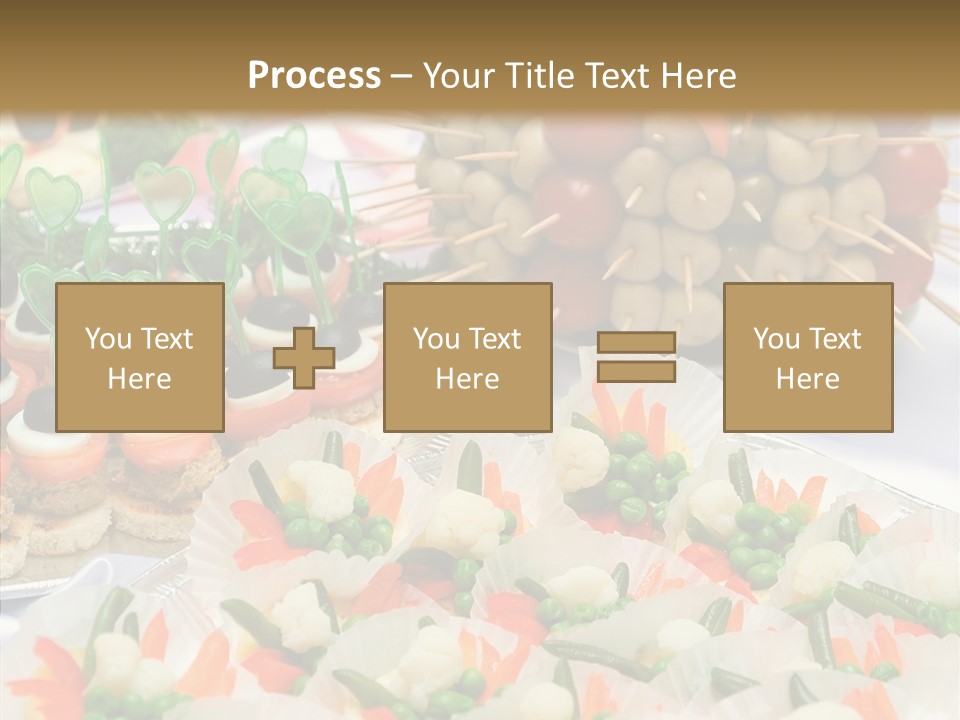 Wedding Pastry Buffet PowerPoint Template