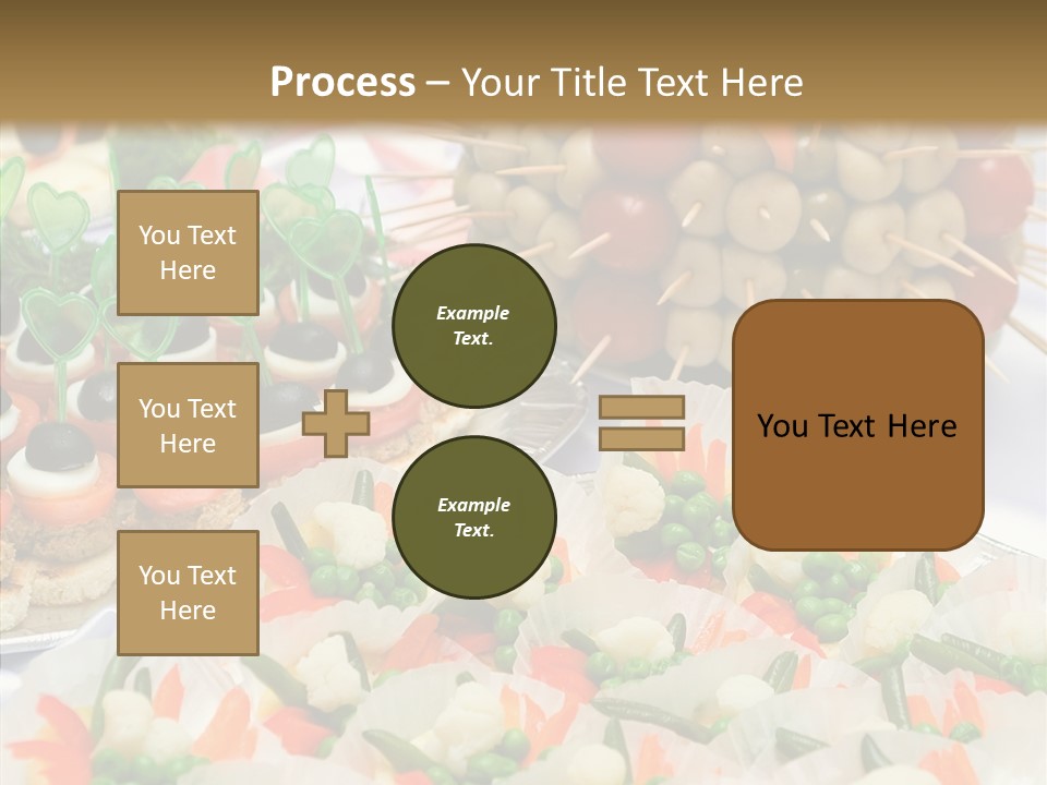 Wedding Pastry Buffet PowerPoint Template
