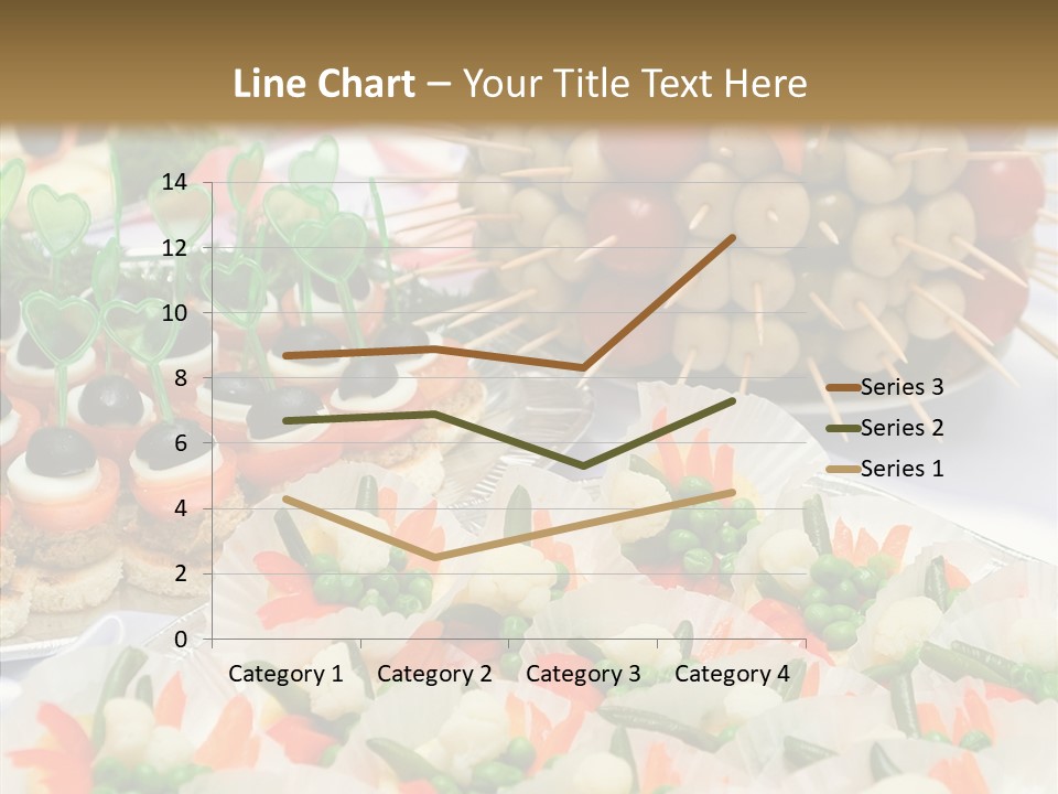 Wedding Pastry Buffet PowerPoint Template