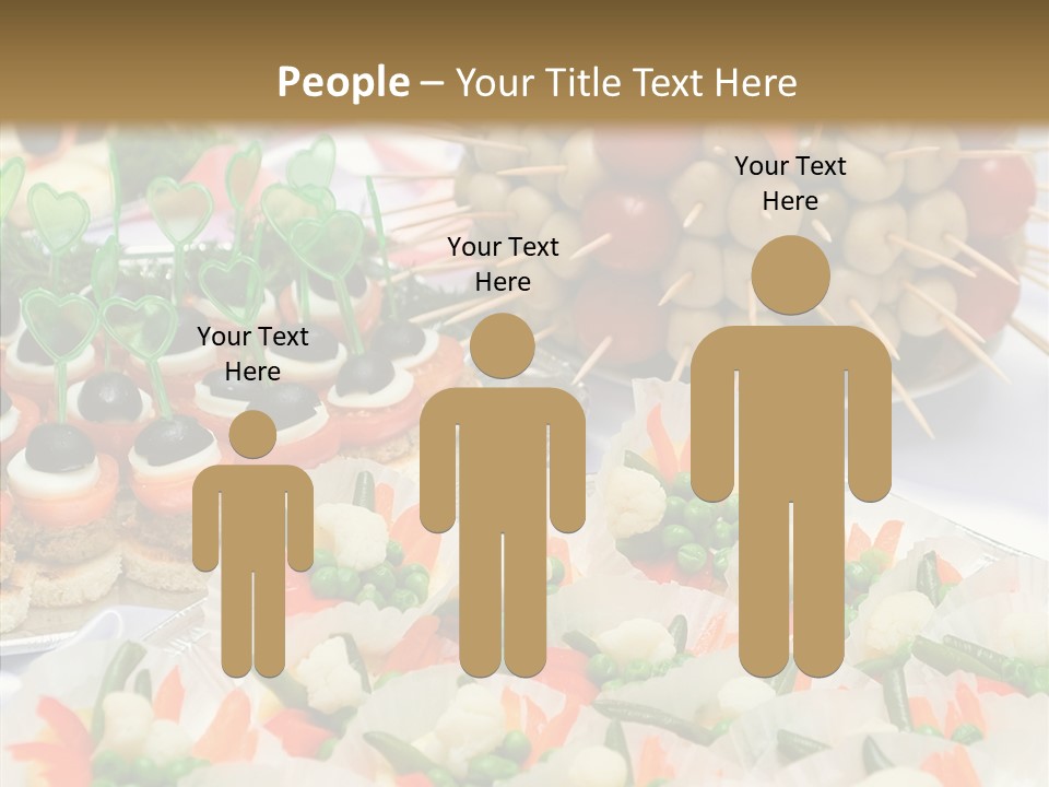 Wedding Pastry Buffet PowerPoint Template