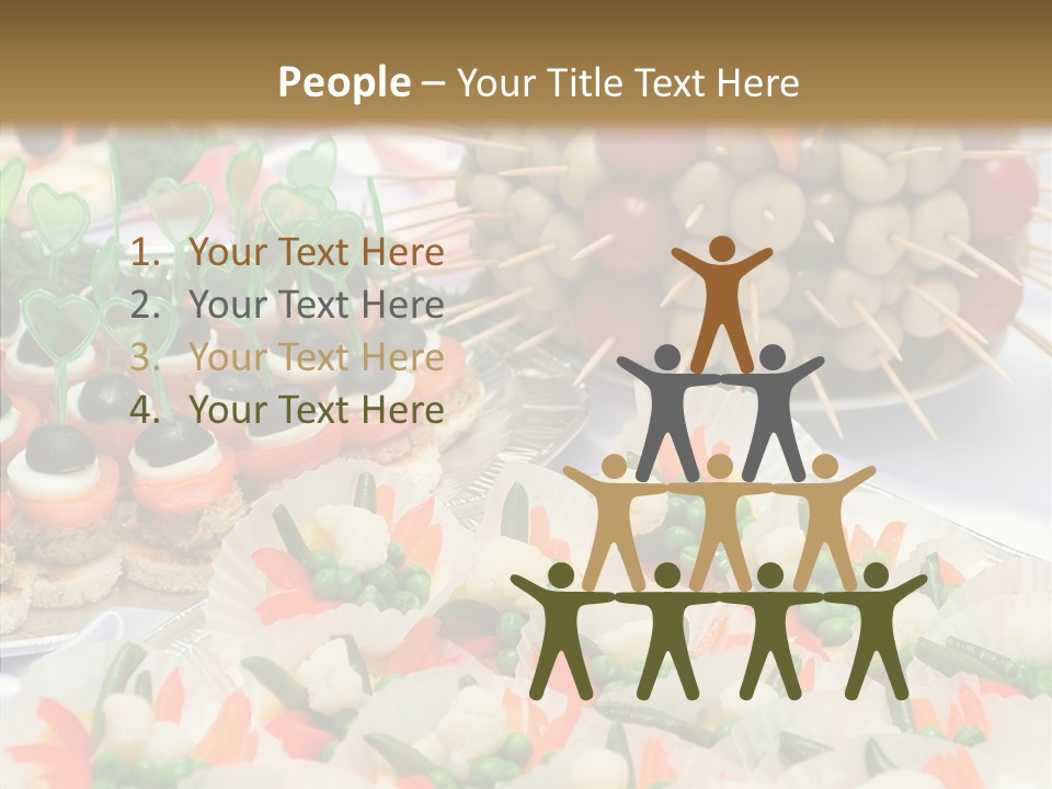 Wedding Pastry Buffet PowerPoint Template