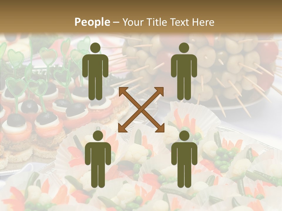 Wedding Pastry Buffet PowerPoint Template