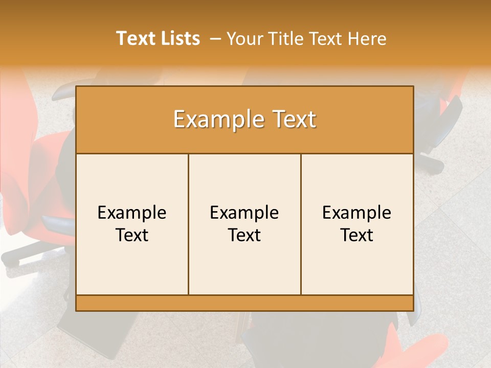 Businesswoman Red Paperwork PowerPoint Template