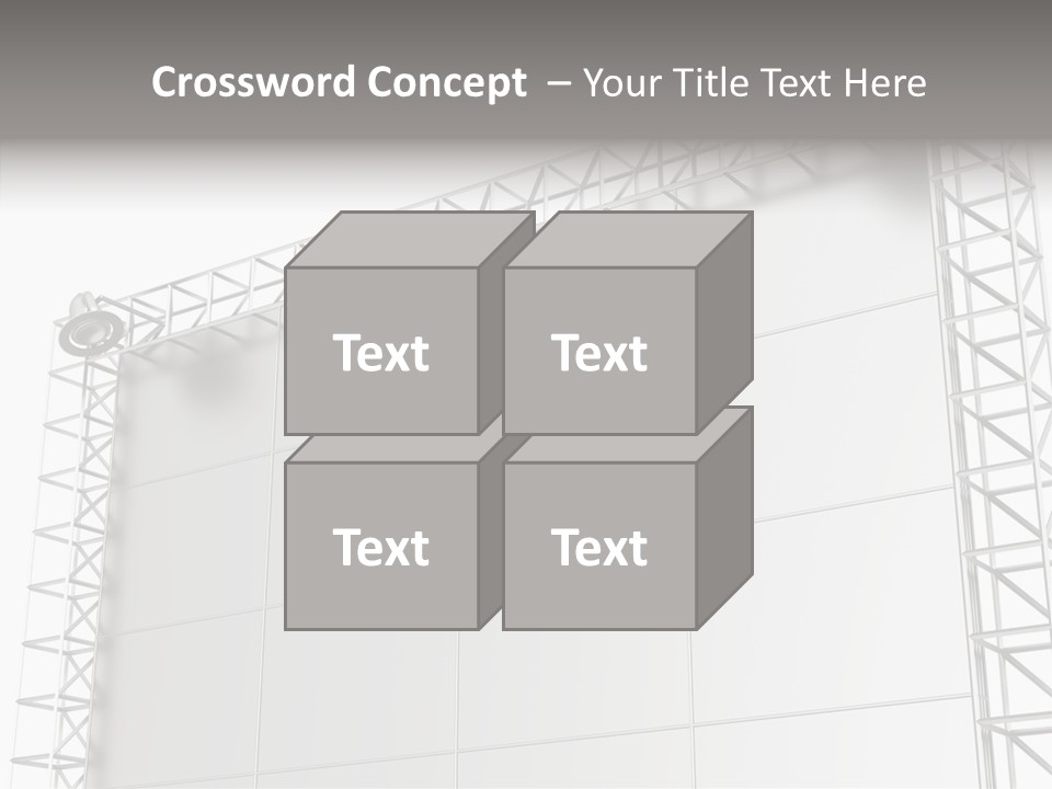 Billboard Announcement Retail PowerPoint Template
