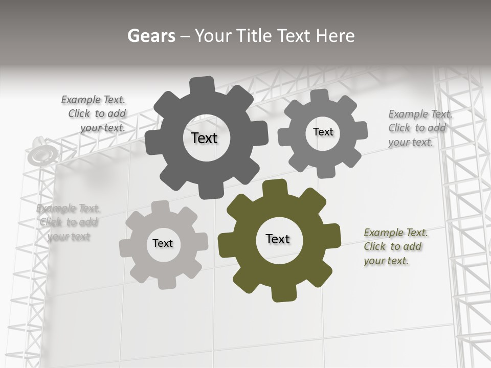 Billboard Announcement Retail PowerPoint Template