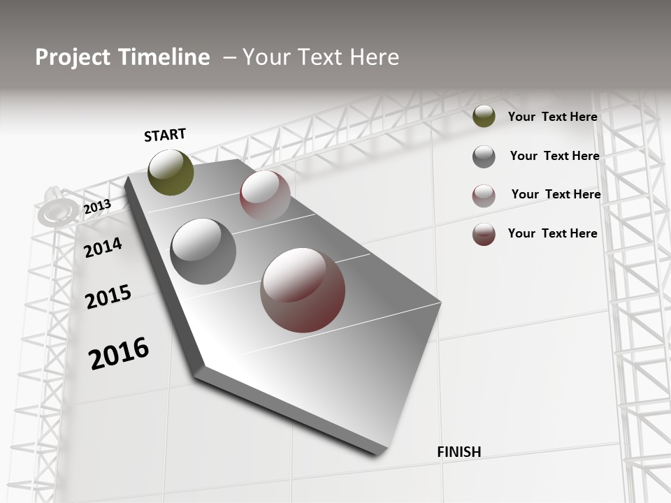 Billboard Announcement Retail PowerPoint Template