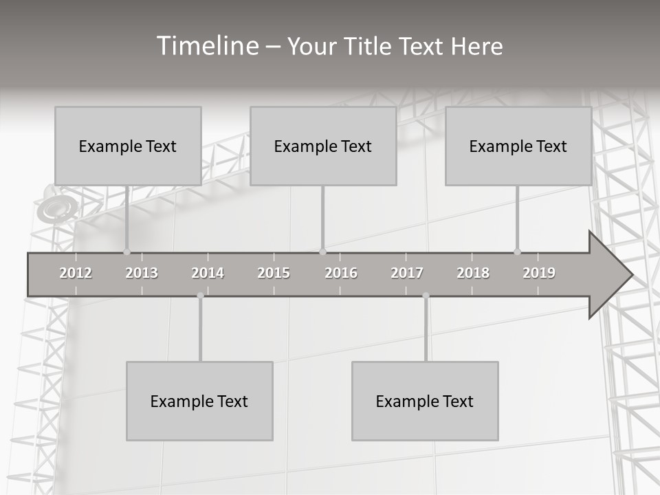 Billboard Announcement Retail PowerPoint Template
