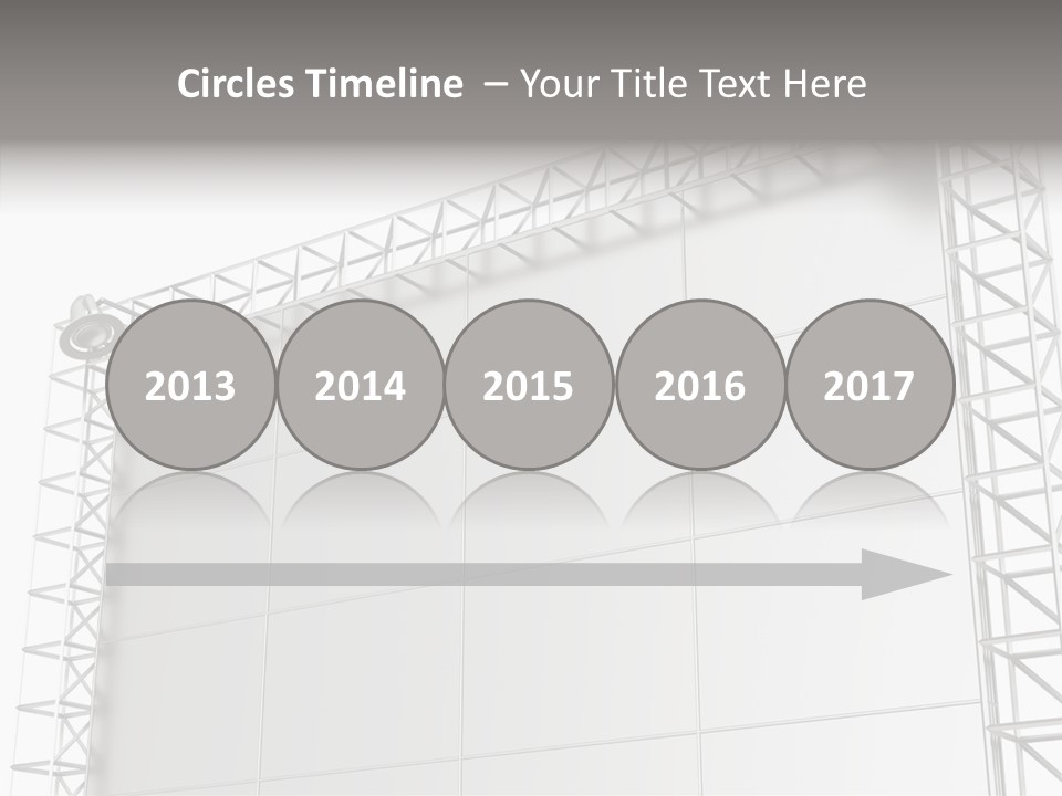 Billboard Announcement Retail PowerPoint Template