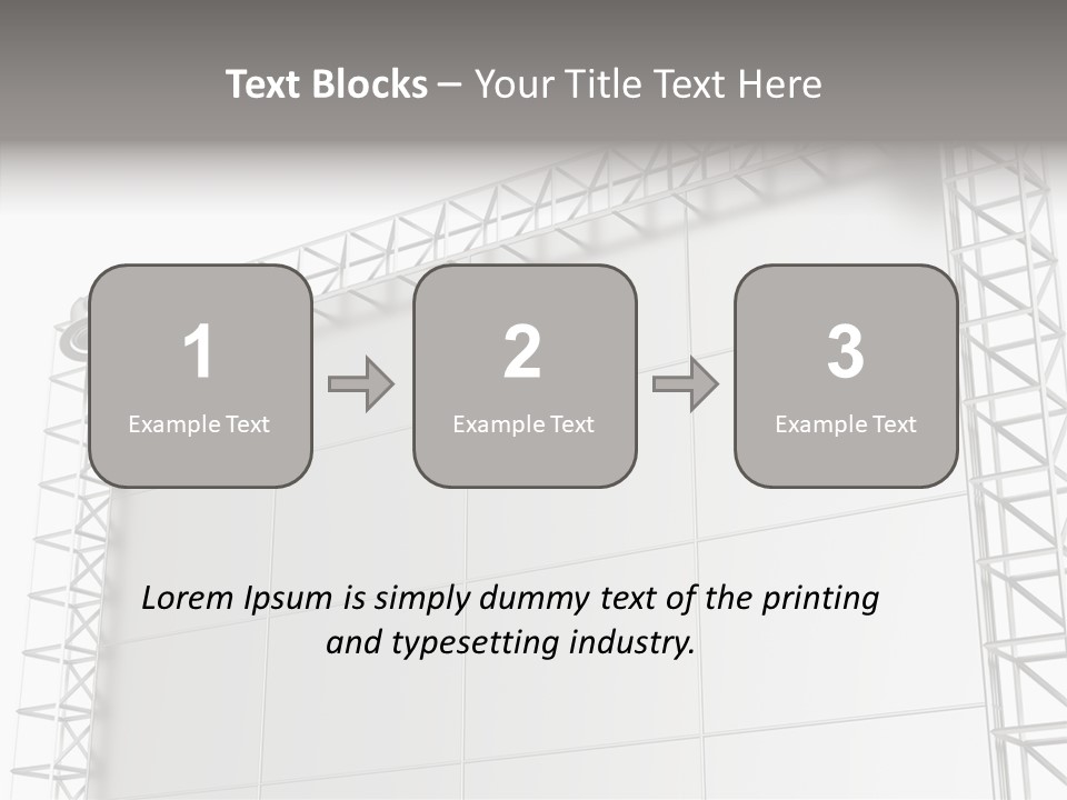 Billboard Announcement Retail PowerPoint Template