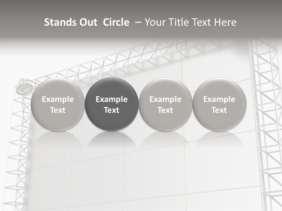 Billboard Announcement Retail PowerPoint Template