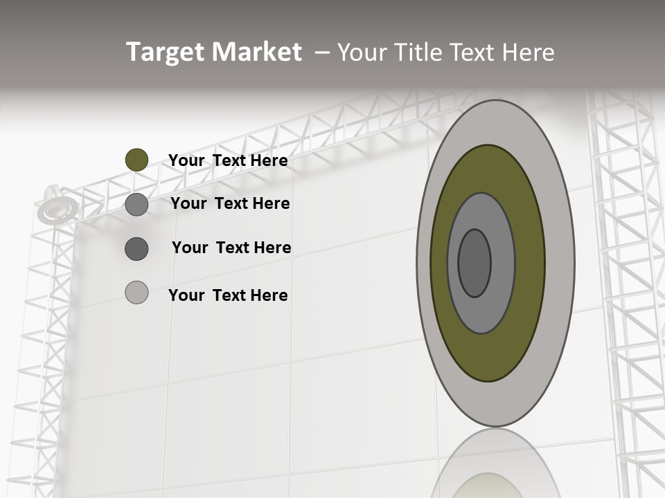 Billboard Announcement Retail PowerPoint Template