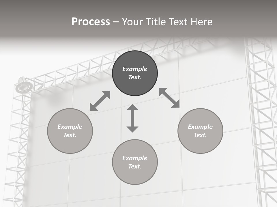 Billboard Announcement Retail PowerPoint Template
