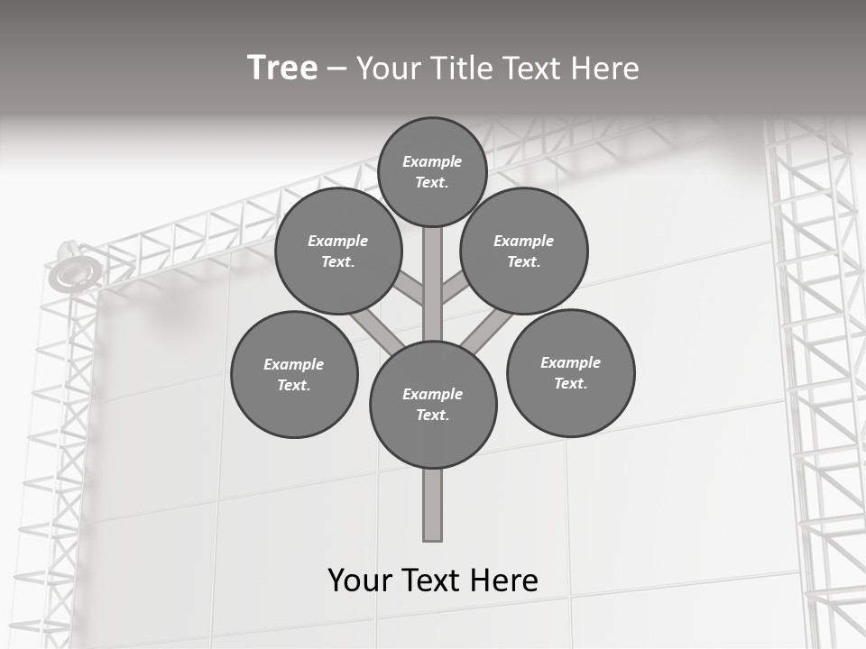 Billboard Announcement Retail PowerPoint Template