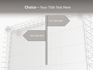 Billboard Announcement Retail PowerPoint Template