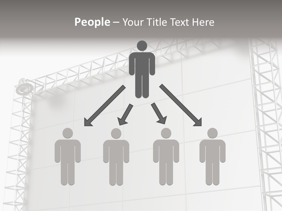 Billboard Announcement Retail PowerPoint Template
