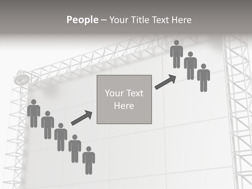 Billboard Announcement Retail PowerPoint Template