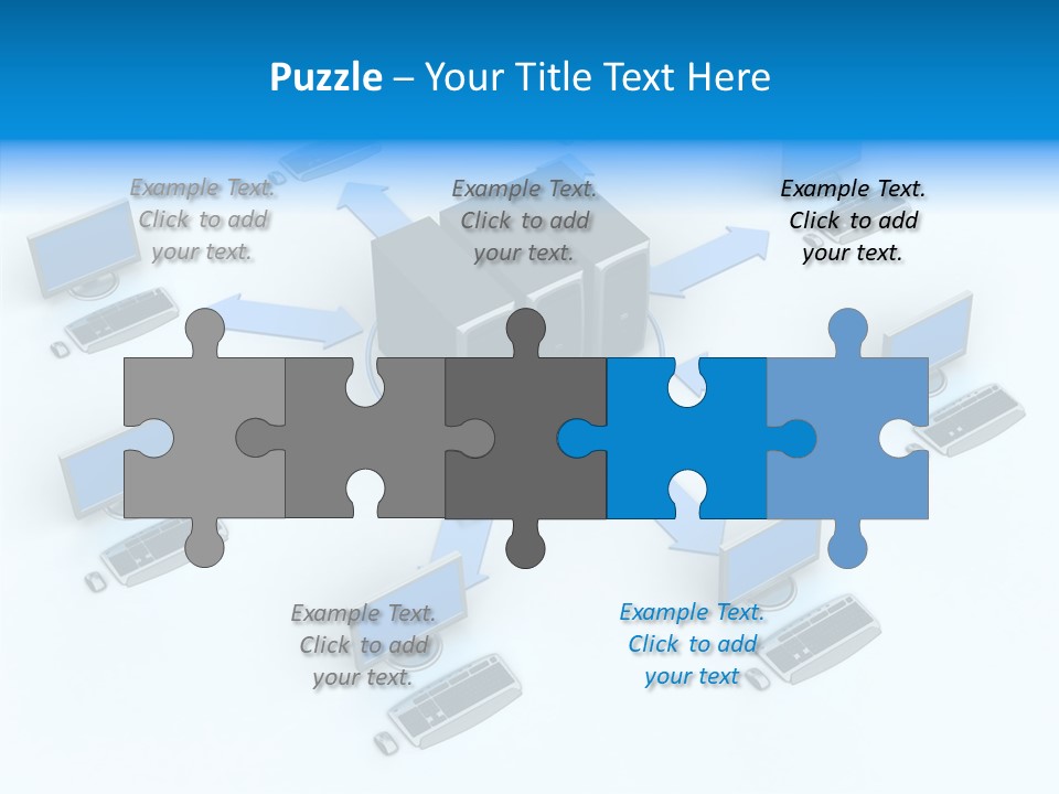 Corporate Chair Together PowerPoint Template