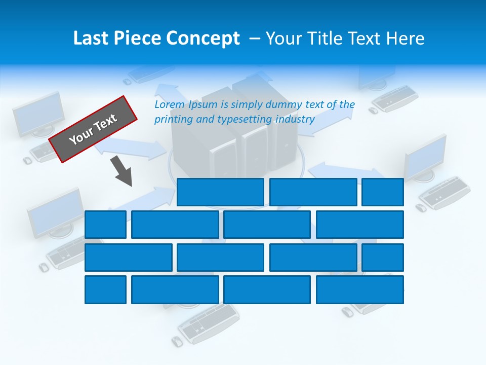 Corporate Chair Together PowerPoint Template