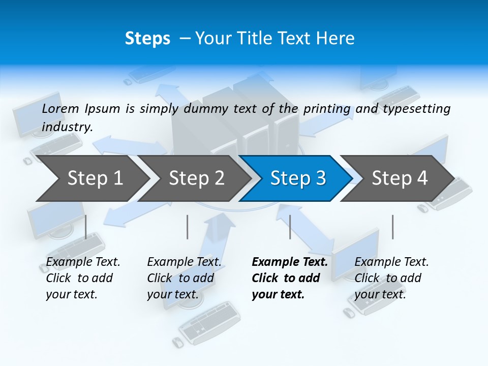 Corporate Chair Together PowerPoint Template