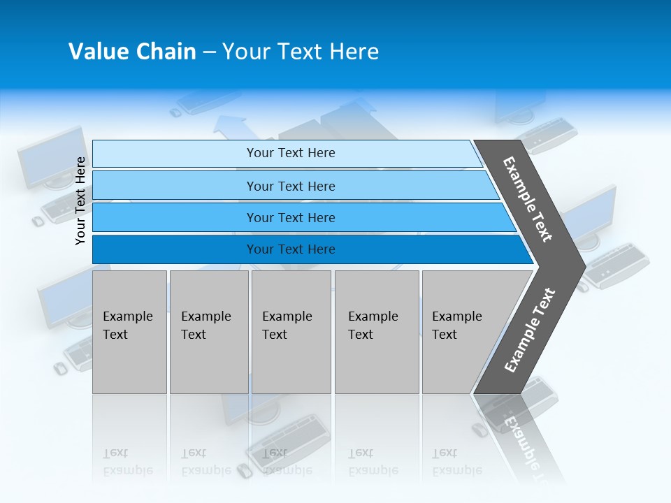 Corporate Chair Together PowerPoint Template