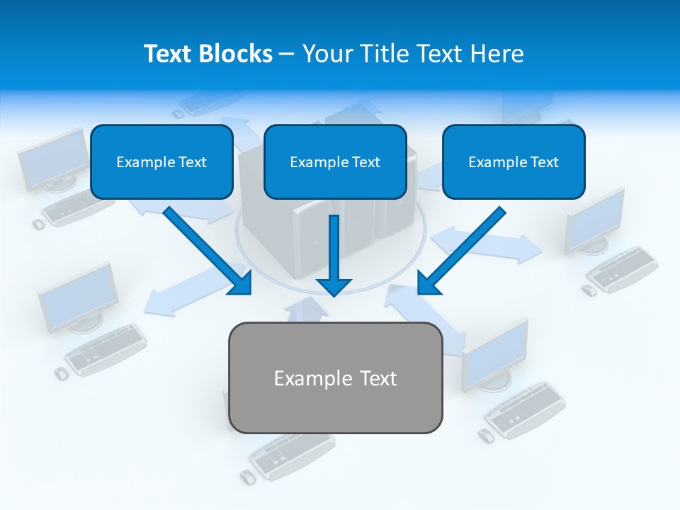 Corporate Chair Together PowerPoint Template