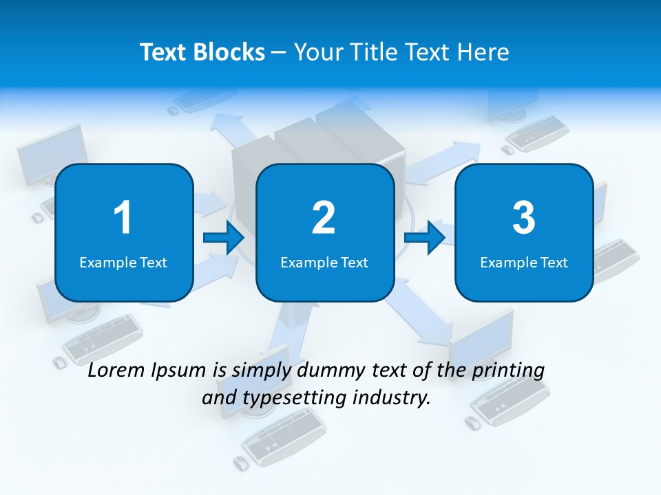 Corporate Chair Together PowerPoint Template