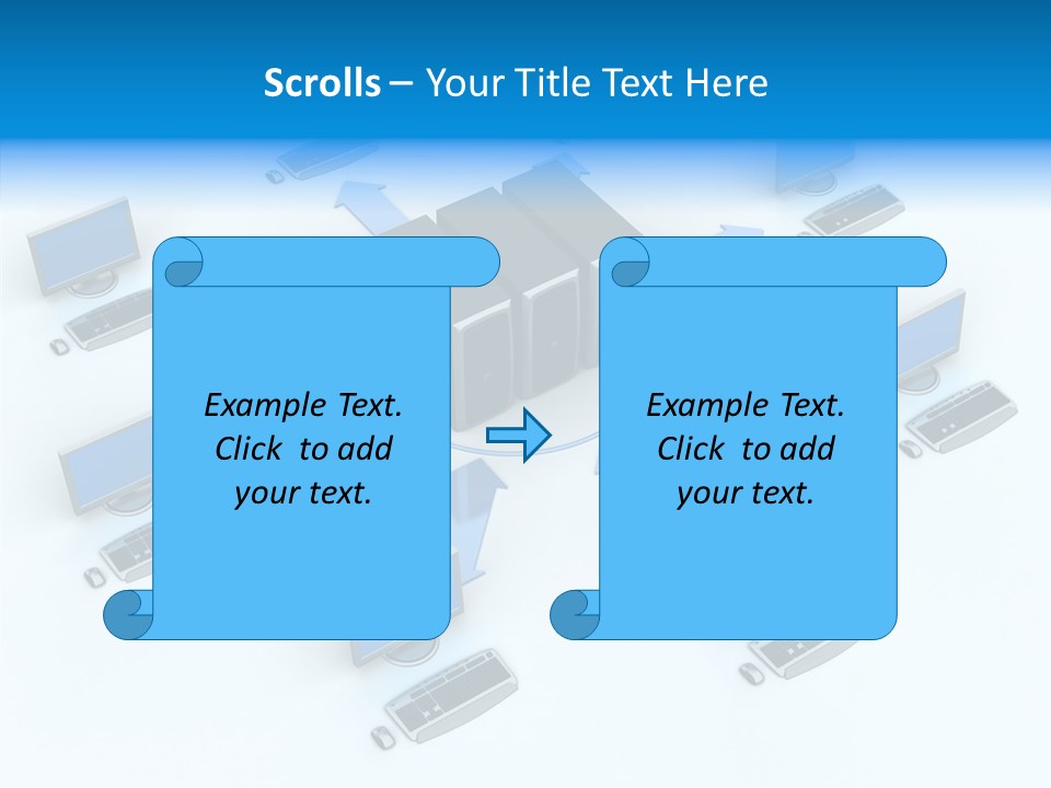 Corporate Chair Together PowerPoint Template