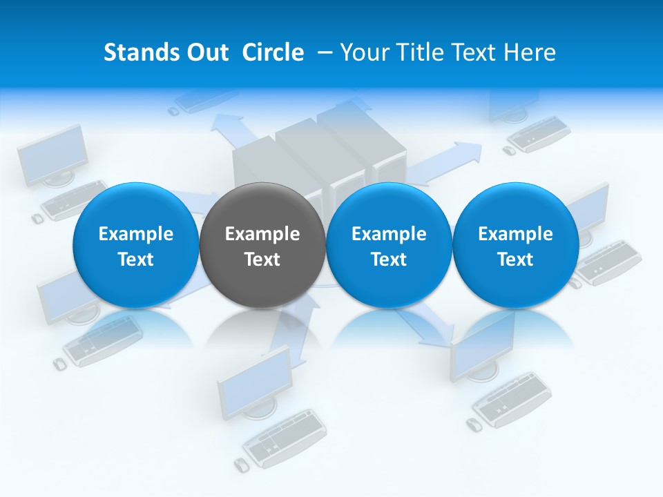 Corporate Chair Together PowerPoint Template