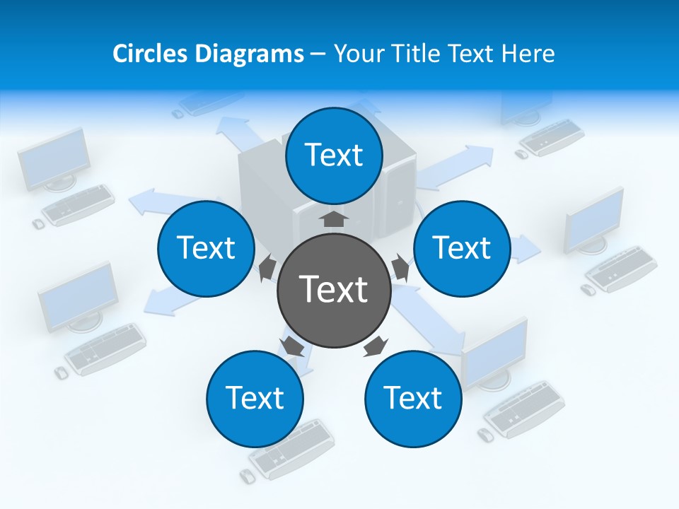 Corporate Chair Together PowerPoint Template