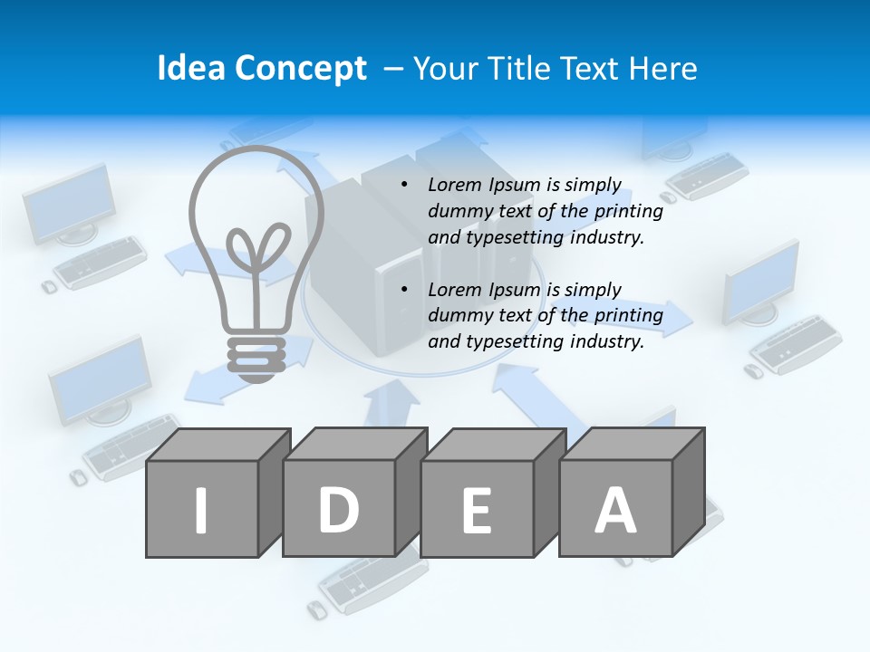 Corporate Chair Together PowerPoint Template