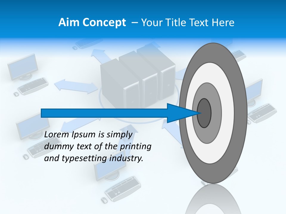 Corporate Chair Together PowerPoint Template