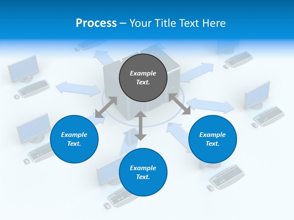 Corporate Chair Together PowerPoint Template