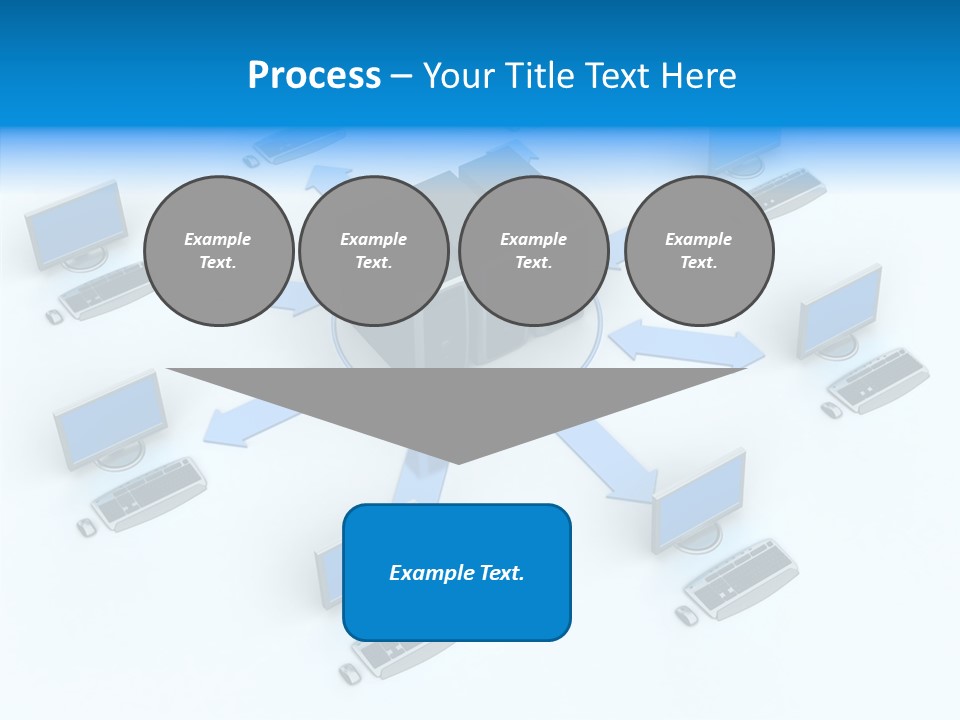 Corporate Chair Together PowerPoint Template